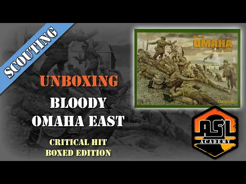 Advanced Squad Leader Scouting Report 62 - CH Omaha East BOXED Edition