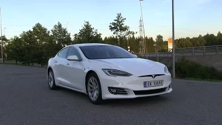 Tesla Model S 70D facelift energy consumption test