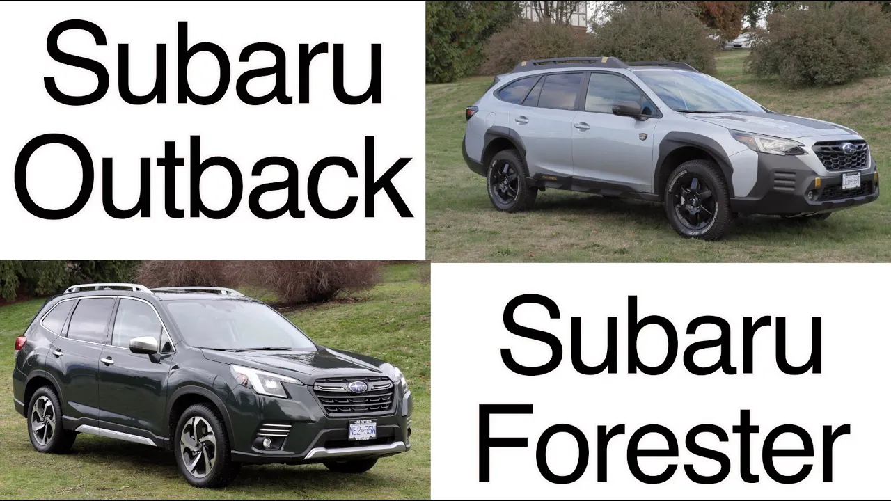 Subaru Outback or Subaru Forester? The 2022 Subaru comparison.