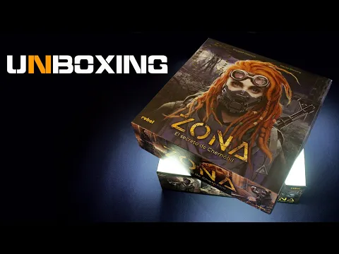 ZONA el secreto de chernóbil UNBOXING español.
