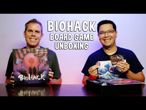 Unboxing Biohack - SciFi Board Game