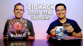 Unboxing Biohack - SciFi Board Game