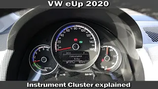 VW eUp! 2020 - Instrument Cluster explained