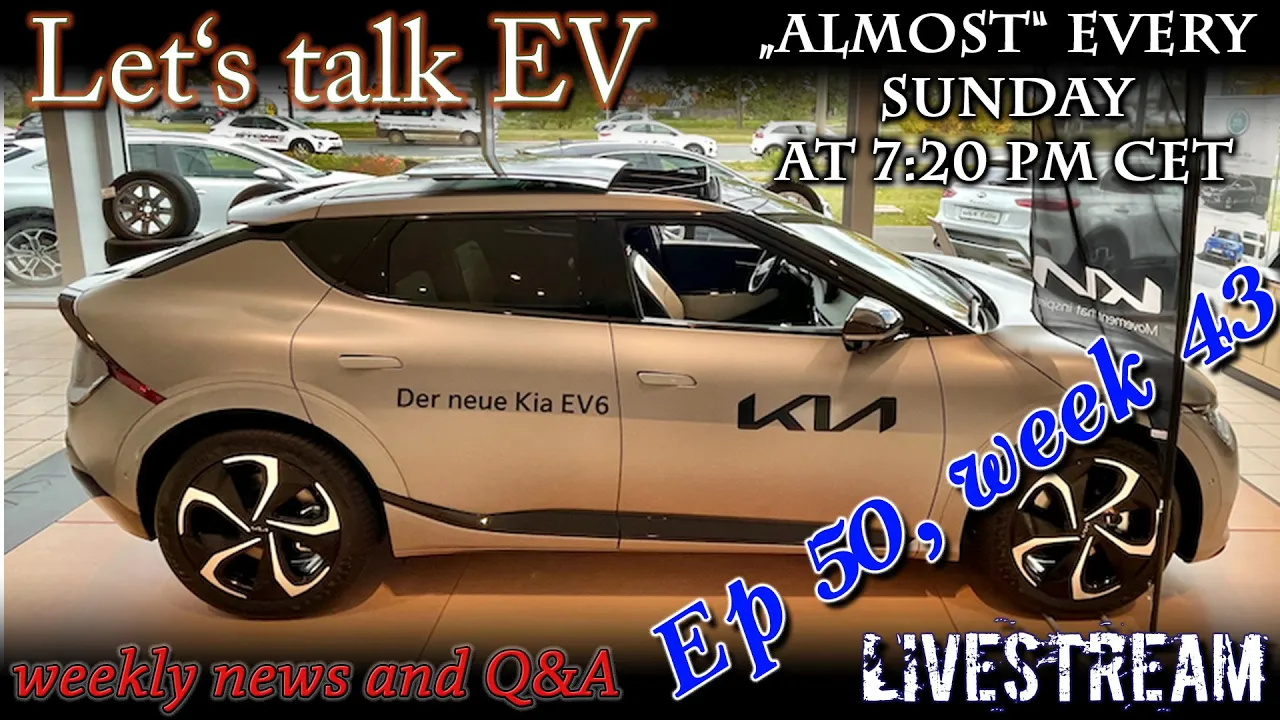 (live) Let's talk EV - Kia EV6 test coming soon