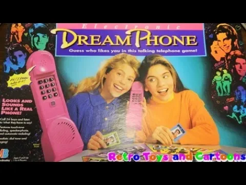 Dream Phone Game Commercial Retro Toys and Cartoons