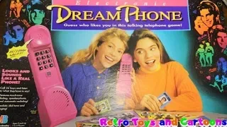 Dream Phone Game Commercial Retro Toys and Cartoons
