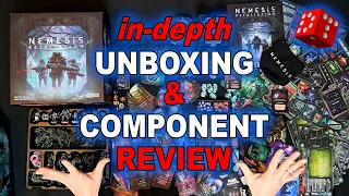 Nemesis: Retaliation | Sci-Fi Survival Horror Board Game DETAILED UNBOXING & COMPONENT REVIEW