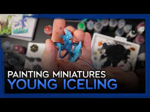 I AM Painting Miniatures: Young Iceling (Dragon Eclipse)