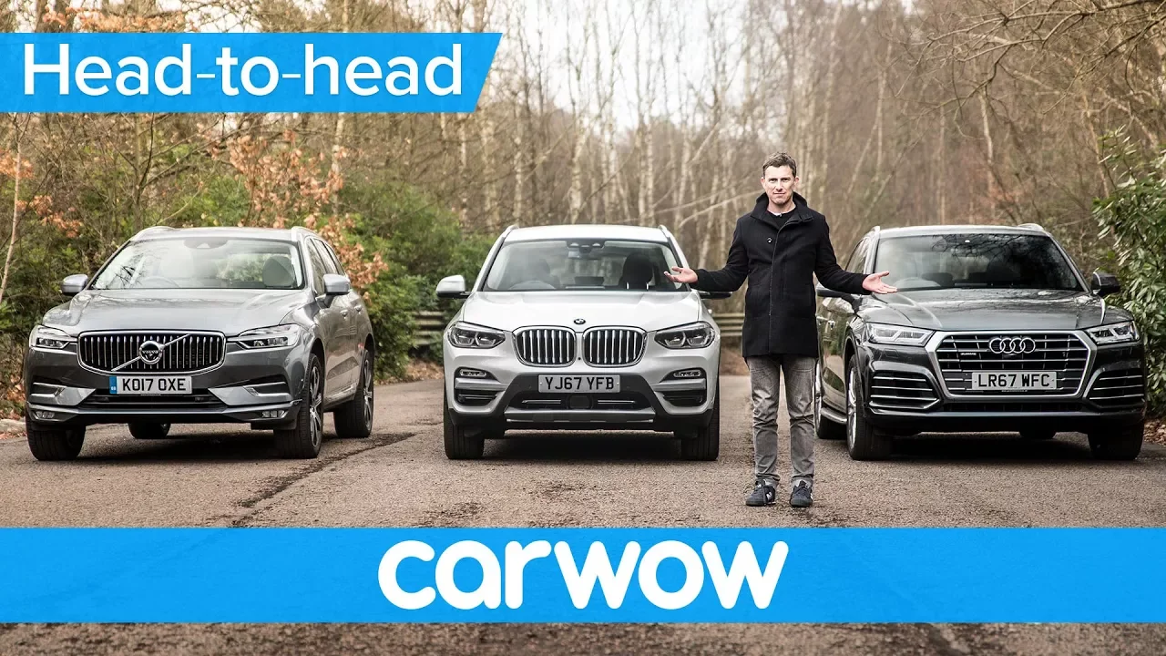 BMW X3 vs Audi Q5 vs Volvo XC60 2018 - which is best? | Head-to-Head