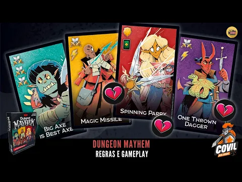 Dungeon Mayhem - Regras e Gameplay