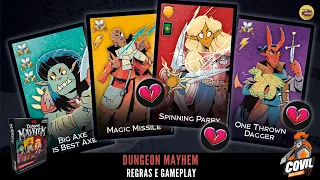Dungeon Mayhem - Regras e Gameplay