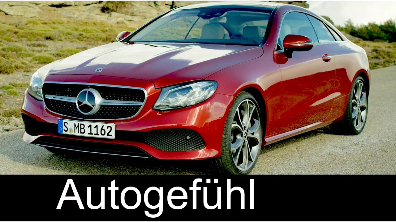 Mercedes E-Class Coupé Preview Exterior/Interior E-Klasse Edition 1 new neu