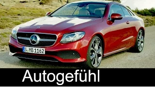 Mercedes E-Class Coupé Preview Exterior/Interior E-Klasse Edition 1 new neu