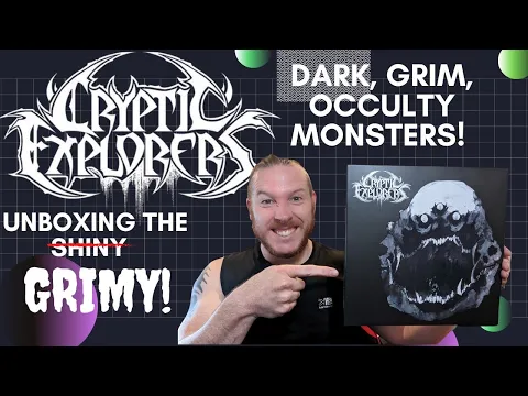 Unboxing: Cryptic Explorers! Grim, dark, monstrous!