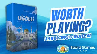 Usolli Board Game Review – A Unique Strategy Game About Salah! by Board Games Land