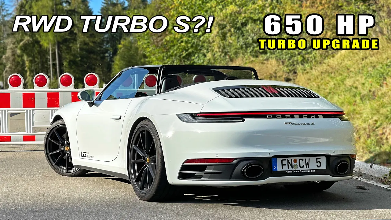 650HP Porsche 992 Carrera S is a RWD TURBO S // REVIEW on AUTOBAHN