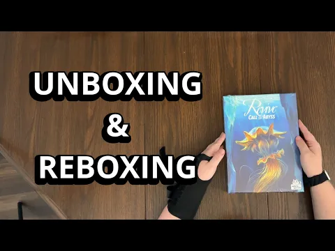 Revive: Call of the Abyss Expansion - Board Game Unboxing & Reboxing - What's in the Box?