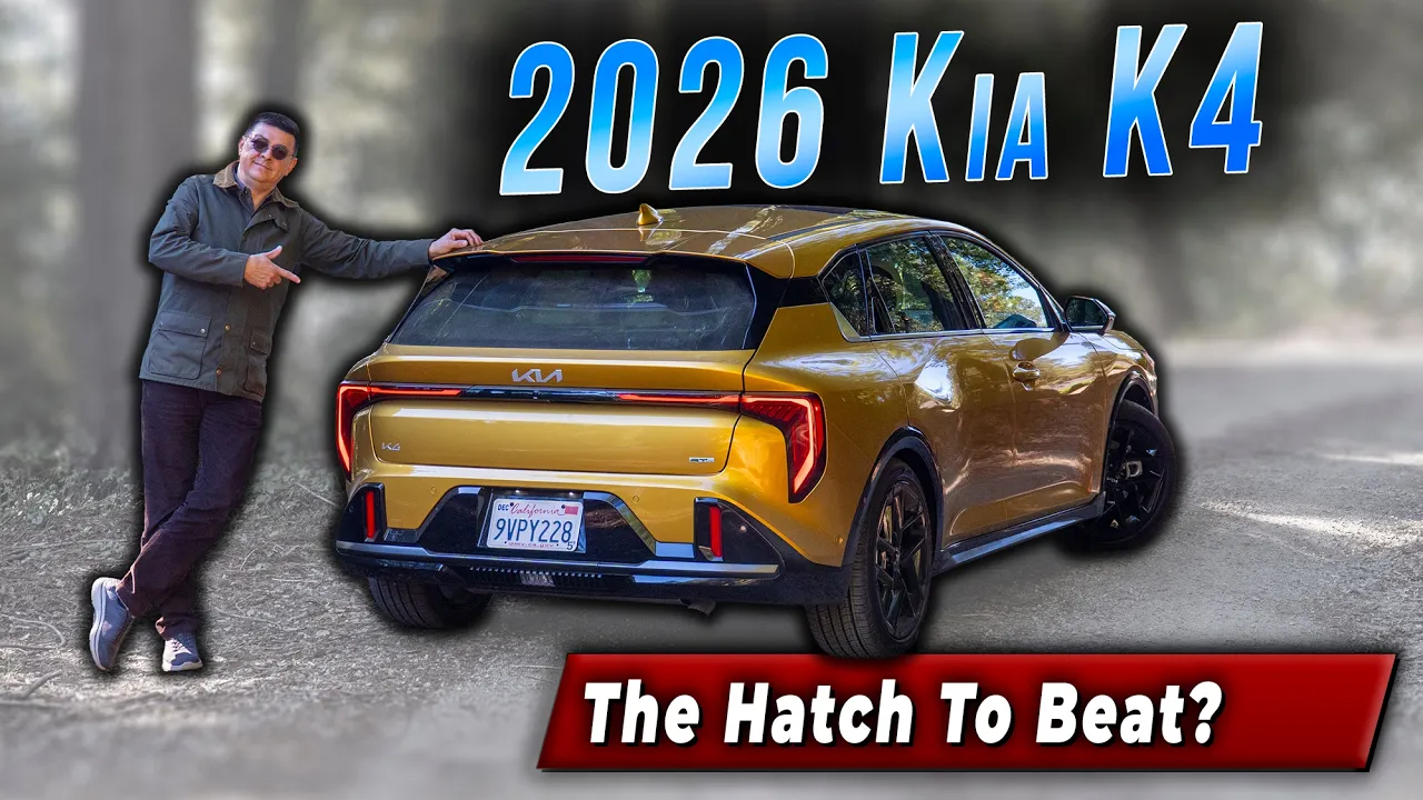2026 Kia K4 Hatchback | America's Best Hatchback? Almost...
