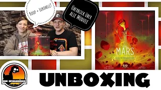 On Mars Alien Invasion Erweiterung - Überblick über die 4 Module & Unboxing