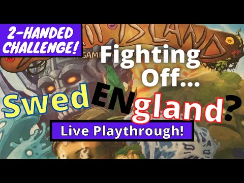 Spirit Island Solo: Beauty and the Shadows (Sweden 6 + England 1)