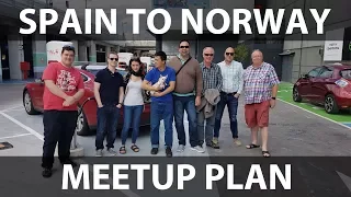 Meetup plan from Spain to Norway