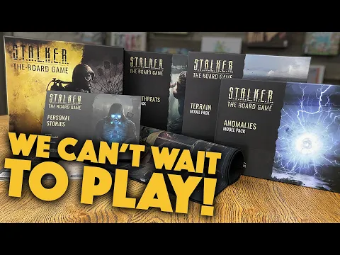 Let's Unbox Stalker The Board Game!