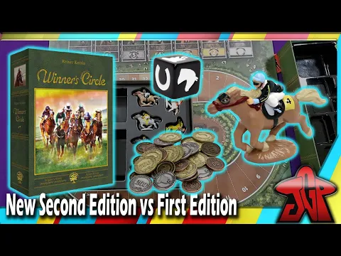 Winner's Circle DiceTree Games Second Edition unboxing (and First Edition comparison)