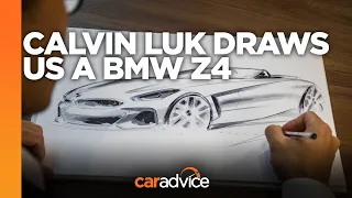 Calvin Luk draws CarAdvice a BMW Z4 | CarAdvice