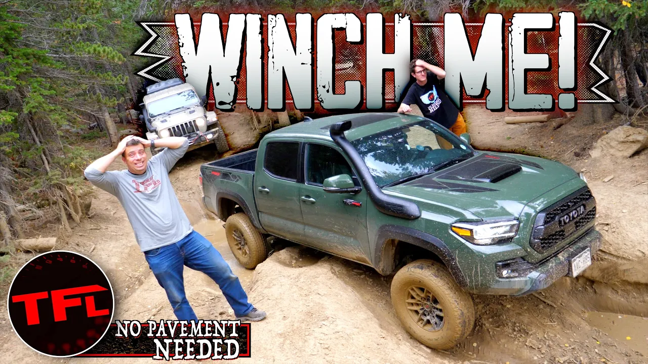 Will a Stock Toyota Tacoma Go Where a Lifted Jeep Gladiator Can? No Pavement Needed Ep.8