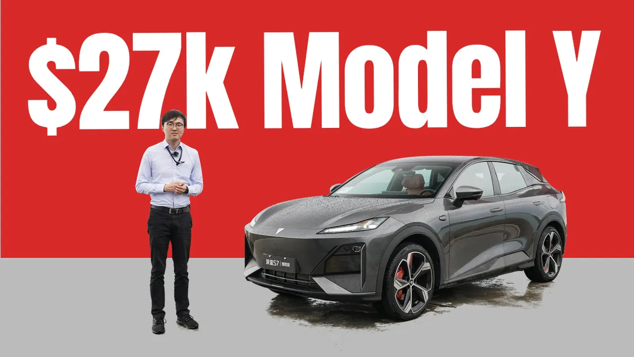 $27k Model Y with A Visor Screen - Deepal S7 Review