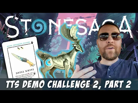 Stonesaga: Challenge 2 Playthrough, PART 2 (Tabletop Simulator Demo)