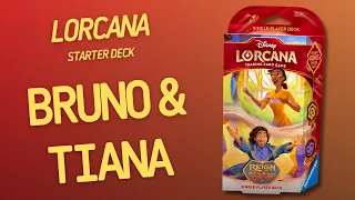 Disney Lorcana Reign of Jafar Starter Deck - Amber and Amethyst | Inside with João Ricardo Ep838