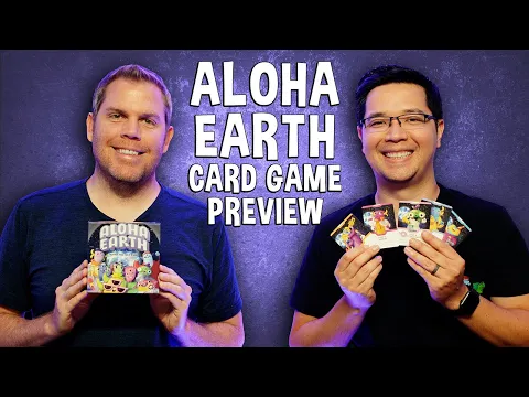 Preview of Aloha Earth - Funny Alien Party Game Coming to Kickstarter