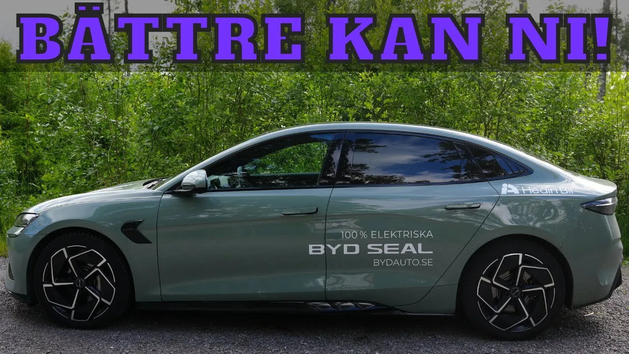 BYD Seal - Räckviddstestet där den inte verkar komma längre... | Elbilsmagasinet