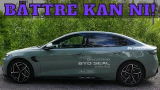 BYD Seal - Räckviddstestet där den inte verkar komma längre... | Elbilsmagasinet