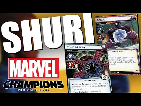 Black Panther (Shuri) Protection vs Expert Zola Marvel Champions Live Replay