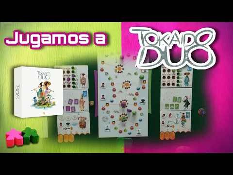 Tokaido Duo. Partida al juego de 2 jugadoras de Tokaido