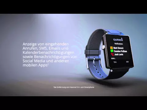 Video zu Garmin Vivoactive weiß