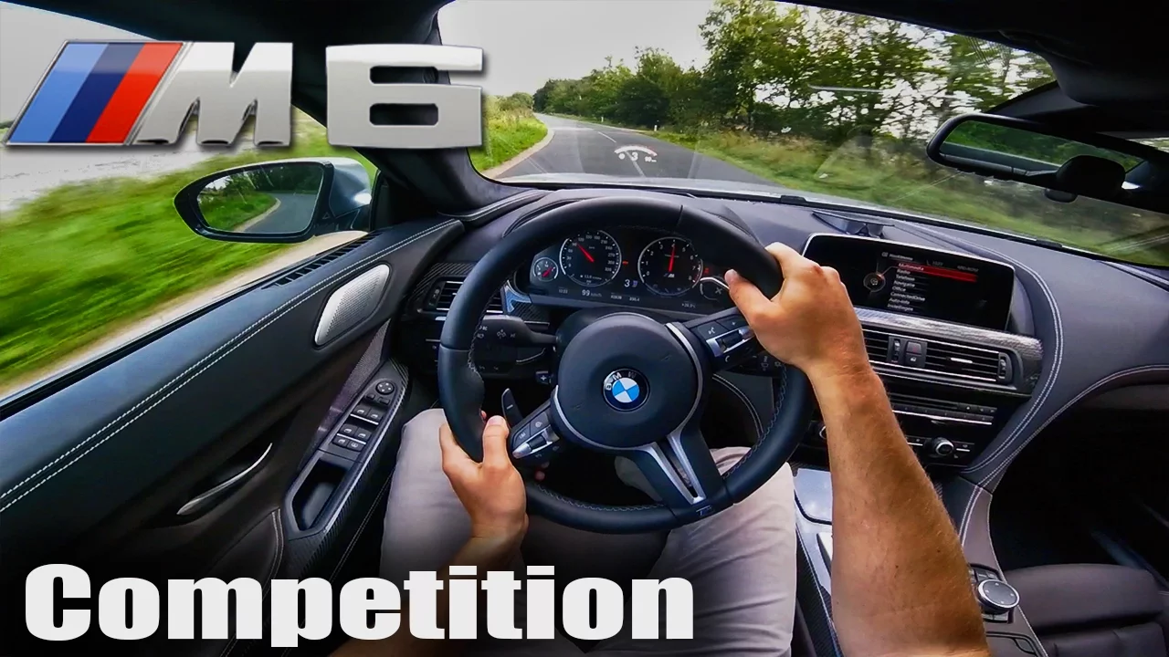 BMW M6 POV COMPETITION 600HP Test Drive SOUND & ACCELERATIONS