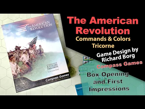 Commands & Colors Tricorne: The American Revolution - Compass Games