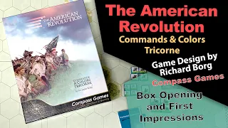 Commands & Colors Tricorne: The American Revolution - Compass Games