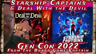 Starship Captains & Deal With the Devil at Gen Con 2022