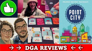 DGA Reviews Board Games: Point City (Cozy Game Night)