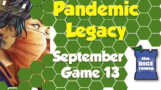 Pandemic Legacy Playthrough: September, Game 13 (SPOILERS)