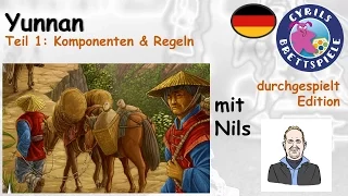 Cyrils Brettspiele - Yunnan Brettspiel (S53E01) - Komponenten & Regeln