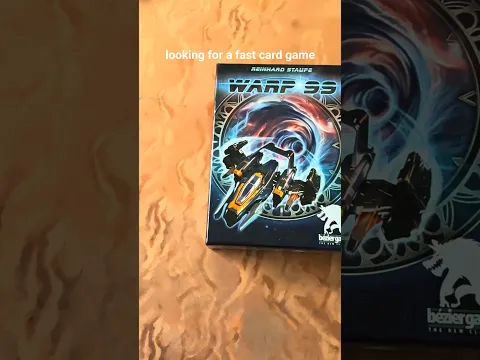 Warp 99 from @BezierGamesInc Check it out at Gen Con now!!