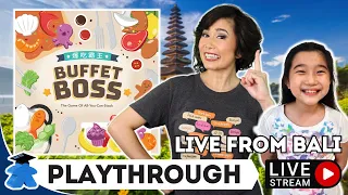Buffet Boss - Live Playthrough Board Game and Giveaway