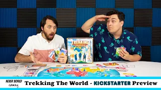 Trekking The World - Kickstarter Preview (Board Game)