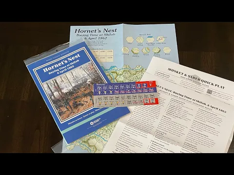 Hornet's Nest: Buying Time at Shiloh 6 April 1862 (Decision Games) - Unbagging and Quick Look