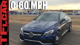 2017 Mercedes-AMG C63 S 0-60 MPH Review: Faster Than a Hellcat?
